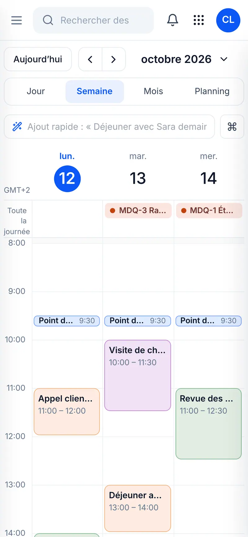 Woosool Yoom sur un téléphone